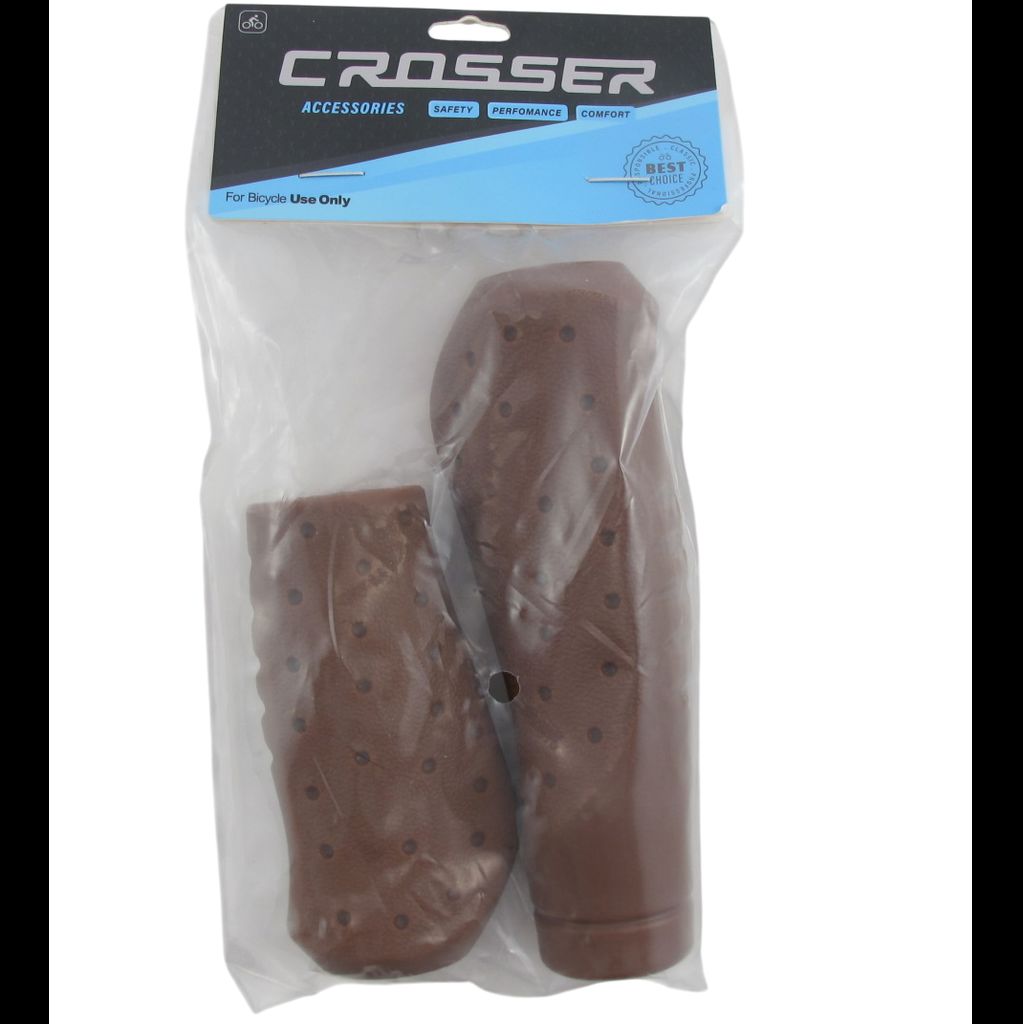 CROSSER ΧΕΡΟΥΛΙΑ ΑΝΑΤΟΜΙΚΑ CITY 93mm+130mm ΓΙΑ GRIP SHIFT ΚΑΦΕ - Image 2
