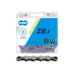 KMC Z8.3 ΑΛΥΣΙΔΑ ΠΟΔΗΛΑΤΟΥ ΓΙΑ 6-7-8 ΤΑΧΥΤΗΤΕΣ 3/32 116LINKS ΓΚΡΙ