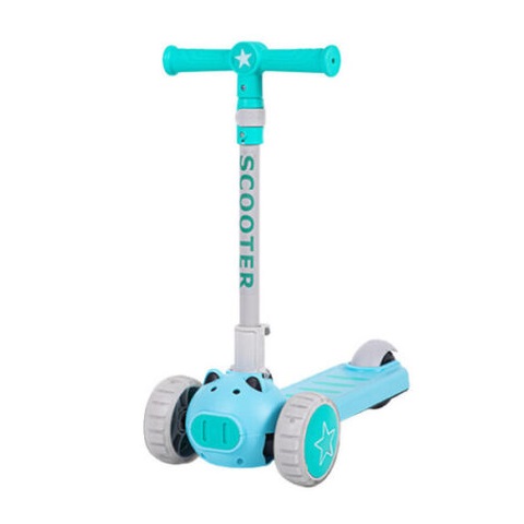 ΠΑΙΔΙΚΟ ΤΡΙΤΡΟΧΟ ΠΑΤΙΝΙ ΜΠΛΕ ΜΕ LED ΦΩΤΑΚΙΑ ΣΤΙΣ ΡΟΔΕΣ XKG-008