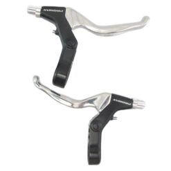 PROMAX ΣΕΤ ΜΑΝΕΤΕΣ ΑΛΟΥΜΙΝΙΟΥ V-BRAKE 3-4 ΔΑΚΤΥΛΩΝ ΔΑΚΤΥΛΩΝ ΜΑΥΡΟ/ΑΣΗΜΙ
