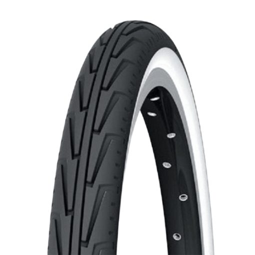MICHELIN-BRN ΕΛΑΣΤΙΚΟ ΠΟΔΗΛΑΤΟΥ 24X1 3/8 600 Α COMFORT (37-541) ΜΑΥΡΟ-ΛΕΥΚΟ - Image 2