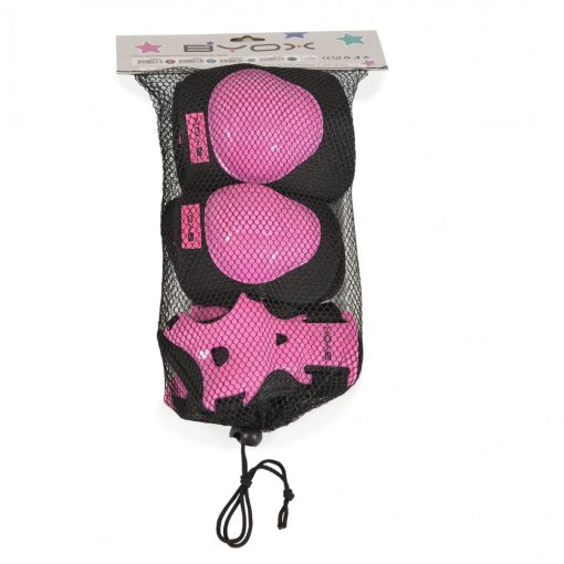 BYOX H110 PINKY ΠΑΙΔΙΚΟ ΣΕΤ ΠΡΟΣΤΑΣΙΑΣ ΕΠΙΓΟΝΑΤΙΔΕΣ-ΕΠΙΑΓΚΩΝΙΔΕΣ-ΕΠΙΚΑΡΠΙΑ (εως 25kg) 110548 - Image 2