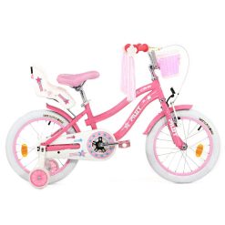 PILOT PINTERA ΠΑΙΔΙΚΟ ΠΟΔΗΛΑΤΟ 16” ΡΟΖ 1sp ΚΑΛΑΘΙ/ΦΟΥΝΤΕΣ/ΚΑΘΙΣΜΑ ΚΟΥΚΛΑΣ 2025