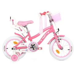 PILOT PINTERA ΠΑΙΔΙΚΟ ΠΟΔΗΛΑΤΟ 14” ΡΟΖ 1sp ΚΑΛΑΘΙ/ΦΟΥΝΤΕΣ/ΚΑΘΙΣΜΑ ΚΟΥΚΛΑΣ 2025