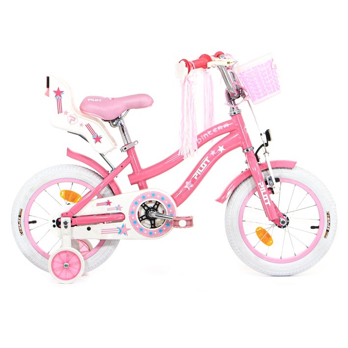 PILOT PINTERA ΠΑΙΔΙΚΟ ΠΟΔΗΛΑΤΟ 14” ΡΟΖ 1sp ΚΑΛΑΘΙ/ΦΟΥΝΤΕΣ/ΚΑΘΙΣΜΑ ΚΟΥΚΛΑΣ 2025