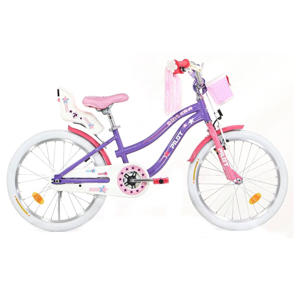 PILOT PINTERA ΠΑΙΔΙΚΟ ΠΟΔΗΛΑΤΟ 20” ΜΩΒ 1sp ΚΑΛΑΘΙ/ΦΟΥΝΤΕΣ/ΚΑΘΙΣΜΑ ΚΟΥΚΛΑΣ 2025