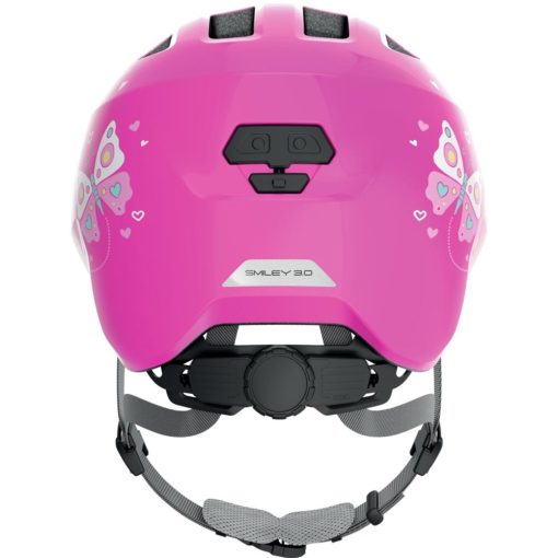 ABUS SMILEY 3.0 ΚΡΑΝΟΣ ΠΟΔΗΛΑΤΟΥ PINK BUTTERFLY S 45-50cm - Image 3