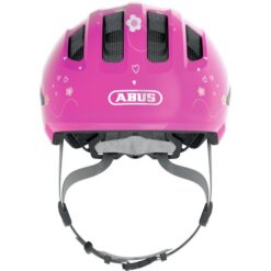Alternative view of ABUS SMILEY 3.0 ΚΡΑΝΟΣ ΠΟΔΗΛΑΤΟΥ PINK BUTTERFLY M 50-55cm