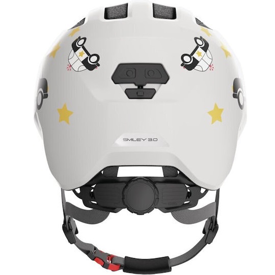 ABUS SMILEY 3.0 ΚΡΑΝΟΣ ΠΟΔΗΛΑΤΟΥ GREY POLICE M 50-55cm - Image 2