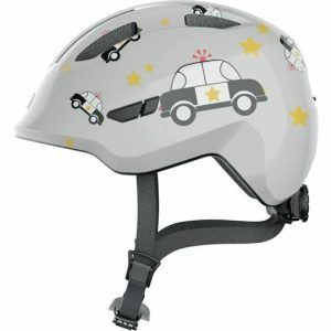 ABUS SMILEY 3.0 ΚΡΑΝΟΣ ΠΟΔΗΛΑΤΟΥ GREY POLICE M 50-55cm