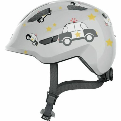 ABUS SMILEY 3.0 ΚΡΑΝΟΣ ΠΟΔΗΛΑΤΟΥ GREY POLICE M 50-55cm