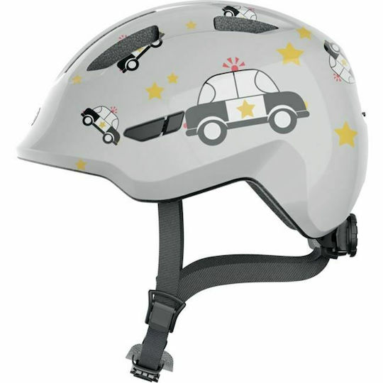 ABUS SMILEY 3.0 ΚΡΑΝΟΣ ΠΟΔΗΛΑΤΟΥ GREY POLICE M 50-55cm