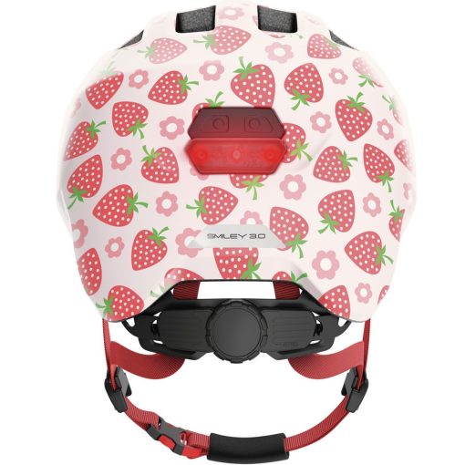 ABUS SMILEY 3.0 ΚΡΑΝΟΣ ΠΟΔΗΛΑΤΟΥ ΜΕ LED ROSE STRAWBERRY M 50-55cm - Image 2