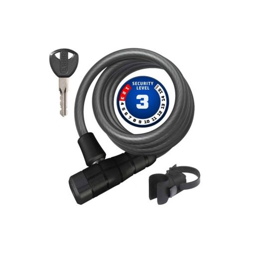 ABUS PRIMO 5510K/180/10 ΚΛΕΙΔΑΡΙΑ ΠΟΔΗΛΑΤΟΥ ΕΠΙΠΕΔΟ ΑΣΦΑΛΕΙΑΣ 3/15 BLACK