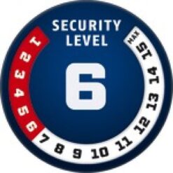 Alternative view of ABUS CATENA 6806K/85 BK ΚΛΕΙΔΑΡΙΑ ΠΟΔΗΛΑΤΟΥ ΕΠΙΠΕΔΟ ΑΣΦΑΛΕΙΑΣ 6/15 BLACK