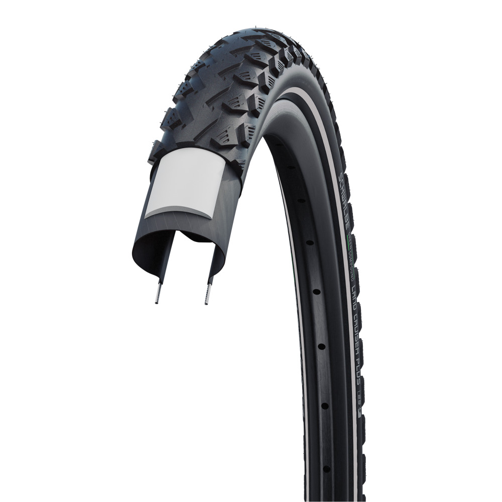 SCHWALBE LAND CRUISER ΕΛΑΣΤΙΚΟ 700X40C K-GUARD 3mm PROTECTION + REFL. LINE - Image 2