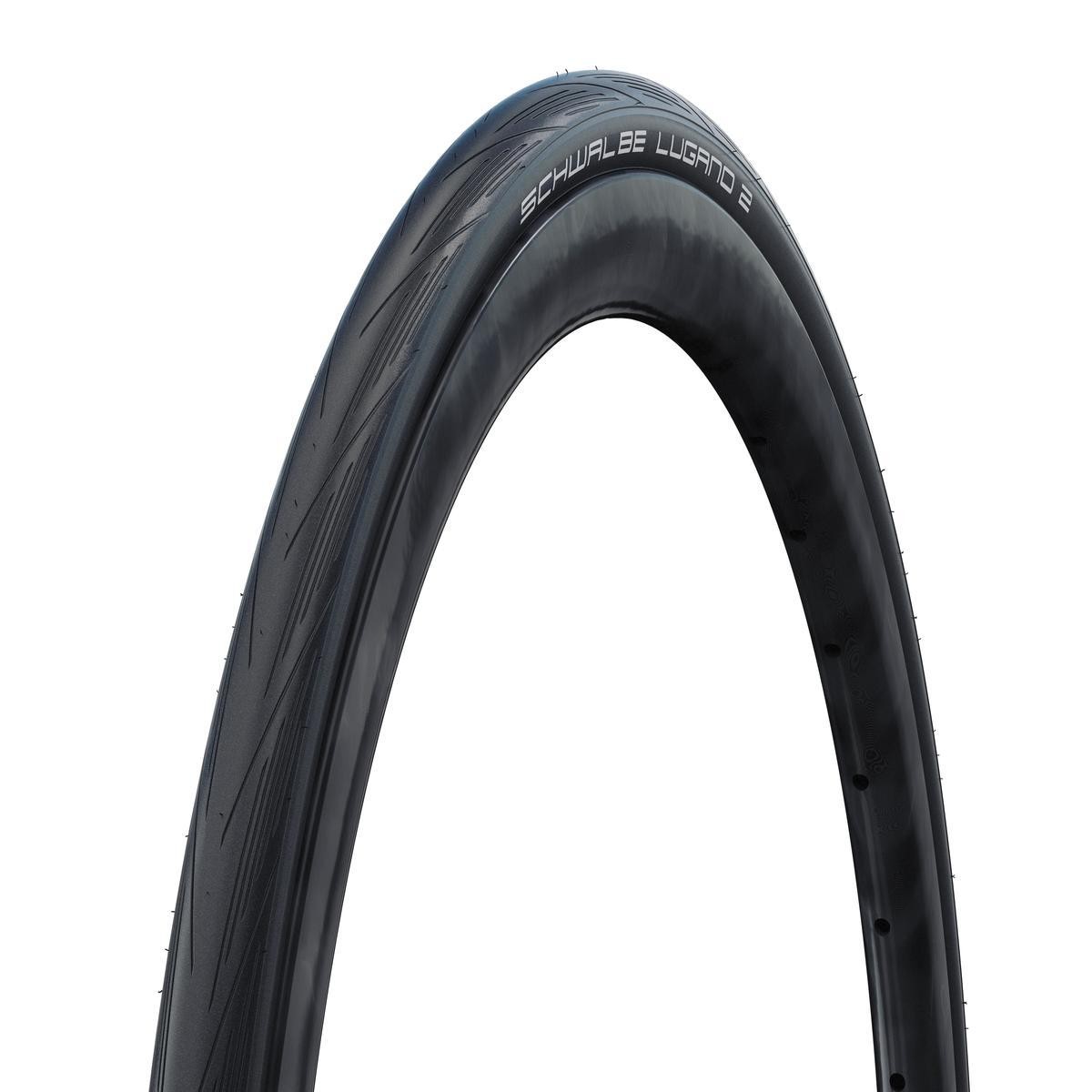 SCHWALBE LUGANO II 700X25 ΕΛΑΣΤΙΚΟ ΠΟΔΗΛΑΤΟΥ ROAD BLACK HS471