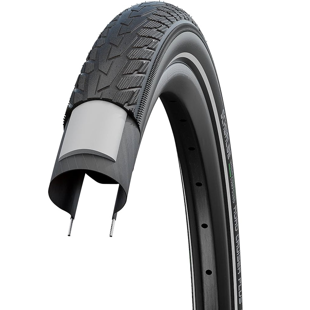 SCHWALBE ROAD CRUISER PLUS ΕΛΑΣΤΙΚΟ 26 x 1.75 3mm PROTECTION + REFL. LINE - Image 2