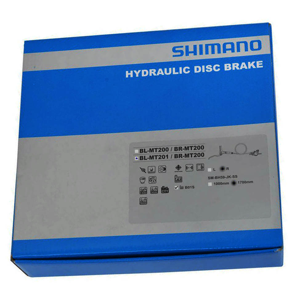 SHIMANO BL-MT201+BR-MT200 ΣΕΤ ΥΔΡΑΥΛΙΚΟ ΔΙΣΚΟΦΡΕΝΟ ΟΠΙΣΘΙΟ ΚΟΜΠΛΕ 1700mm - Image 2