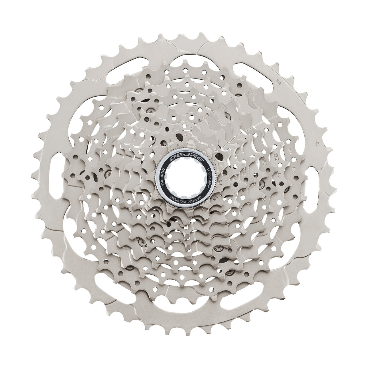 SHIMANO DEORE CS-M4100 10sp 11-46T ΚΑΣΕΤΑ ΠΟΔΗΛΑΤΟΥ ΜΤΒ ECSM410010146