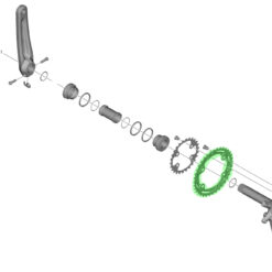 SHIMANO FC-M4100 (26/36) 170mm ΔΙΣΚΟΒΡΑΧΙΟΝΑΣ ΓΙΑ 2X10 ΜΕ ΑΞΟΝΑ HOLLOWTECH - Image 3