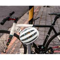 Alternative view of ULAC AIR JUST ΚΛΕΙΔΑΡΙΑ ΠΟΔΗΛΑΤΟΥ Neozip Multipurpose Steel Blade Lock ΜΕ ΚΛΕΙΔΙ GREY