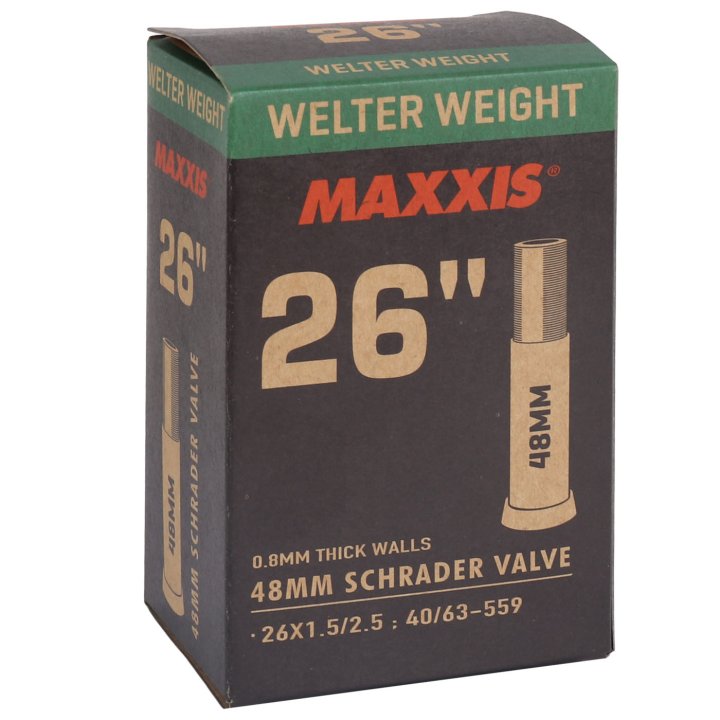 MAXXIS 26X1.5/2.5 AV 48mm ΑΕΡΟΘΑΛΑΜΟΣ ΠΟΔΗΛΑΤΟΥ WELTER WEIGHT