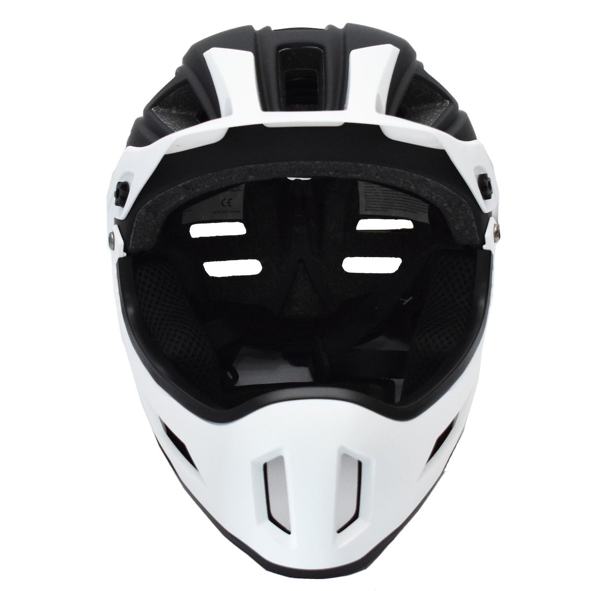 MYNAT ΚΡΑΝΟΣ FULL FACE 52-58cm E-SCOOTER/E-BIKE WHITE/BLACK (S-M) - Image 2