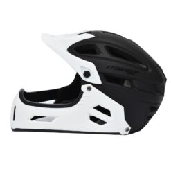 MYNAT ΚΡΑΝΟΣ FULL FACE 52-58cm E-SCOOTER/E-BIKE WHITE/BLACK (S-M) - Image 3