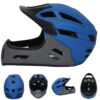 MYNAT ΚΡΑΝΟΣ FULL FACE 52-58cm E-SCOOTER/E-BIKE BLUE/GREY (S-M)
