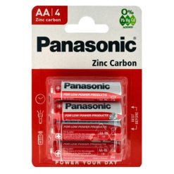 PANASONIC ZINC CARBON ΑΛΚΑΛΙΚΕΣ ΜΠΑΤΑΡΙΕΣ ΑΑ 1.5V 4TEMAXIA R6RZ/4BP
