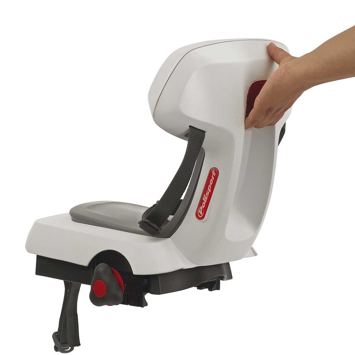 POLISPORT GUPPY JUNIOR ΟΠΙΣΘΙΟ ΚΑΘΙΣΜΑ ΣΧΑΡΑΣ ΠΟΔΗΛΑΤΟΥ GREY - Image 4