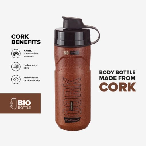 POLISPORT CORK BIO ΠΑΓΟΥΡΙ-ΘΕΡΜΟΣ ΠΟΔΗΛΑΤΟΥ 500ml ΚΑΦΕ