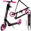 KRUZZEL SPIDOO ΠΑΤΙΝΙ SCOOTER ΑΝΑΔΙΠΛΟΥΜΕΝΟ ΜΕ ΤΡΟΧΟ 200mm ΡΟΖ 25628