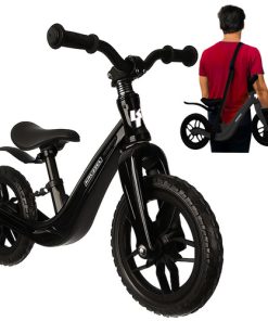 KRUZZEL 12” ΠΑΙΔΙΚΟ ΠΟΔΗΛΑΤΟ ΙΣΟΡΡΟΠΙΑΣ BLACK 25767