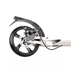 KRUZZEL HYPERION ΠΑΤΙΝΙ SCOOTER ΑΝΑΔΙΠΛΟΥΜΕΝΟ ΜΕ ΤΡΟΧΟ 200mm ΛΕΥΚΟ W 26141 - Image 4