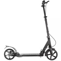 KRUZZEL HYPERION ΠΑΤΙΝΙ SCOOTER ΑΝΑΔΙΠΛΟΥΜΕΝΟ ΜΕ ΤΡΟΧΟ 200mm ΜΑΥΡΟ B 26142 - Image 4