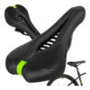 TRIZAND ΣΕΛΑ ΠΟΔΗΛΑΤΟΥ ROAD/MTB 280X140 BLACK/GREEN 27547