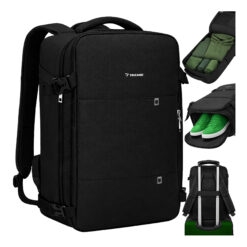 TRIZAND ΣΑΚΙΔΙΟ ΠΛΑΤΗΣ MEDIUM BACKPACK BLACK 42X32X40 00027615