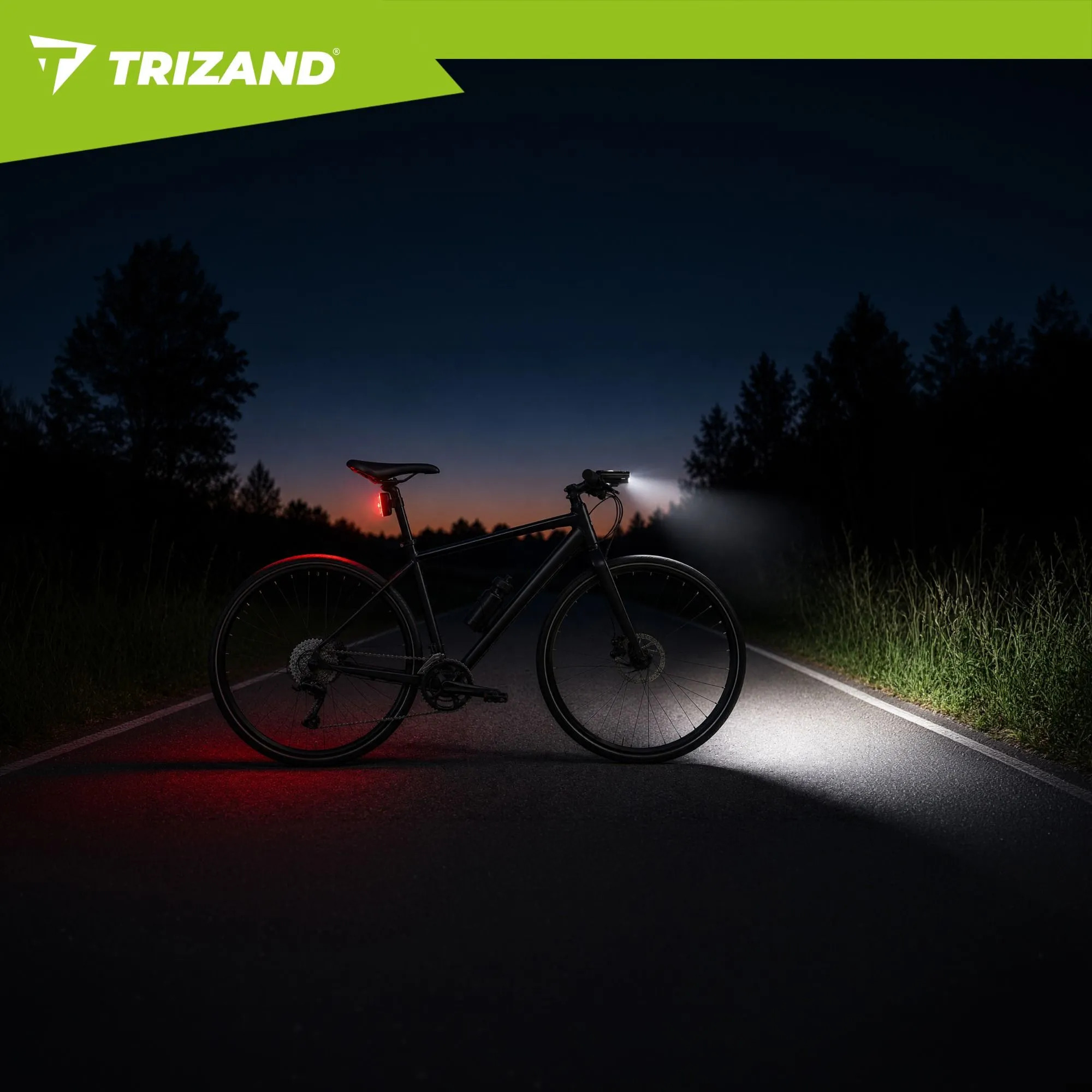 TRIZAND ΣΕΤ ΦΩΤΑ ΠΟΔΗΛΑΤΟΥ 1000 LUMEN ΕΠΑΝΑΦΟΡΤΙΖΟΜΕΝΑ USB 27801 - Image 5