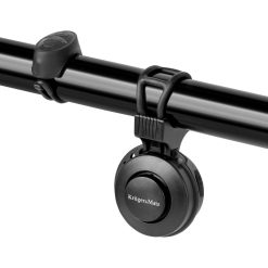 KRUGER & MATZ ΗΛΕΚΤΡΙΚΗ ΚΟΡΝΑ ΠΟΔΗΛΑΤΟΥ/ΗΛΕΚΤΡΙΚΟΥ ΠΑΤΙΝΙΟΥ ΙP65 USB ΜΑΥΡΗ XH20