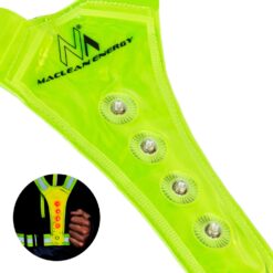 MACLEAN ENERGY MCE425 ΓΙΛΕΚΟ ΑΣΦΑΛΕΙΑΣ ΑΔΙΑΒΡΟΧΟ IPX2 ΜΕ ΦΩΤΑ LED ΜΠΑΤΑΡΙΑΣ ΚΙΤΡΙΝΟ FLUO - Image 5