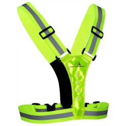 MACLEAN ENERGY MCE425 ΓΙΛΕΚΟ ΑΣΦΑΛΕΙΑΣ ΑΔΙΑΒΡΟΧΟ IPX2 ΜΕ ΦΩΤΑ LED ΜΠΑΤΑΡΙΑΣ ΚΙΤΡΙΝΟ FLUO