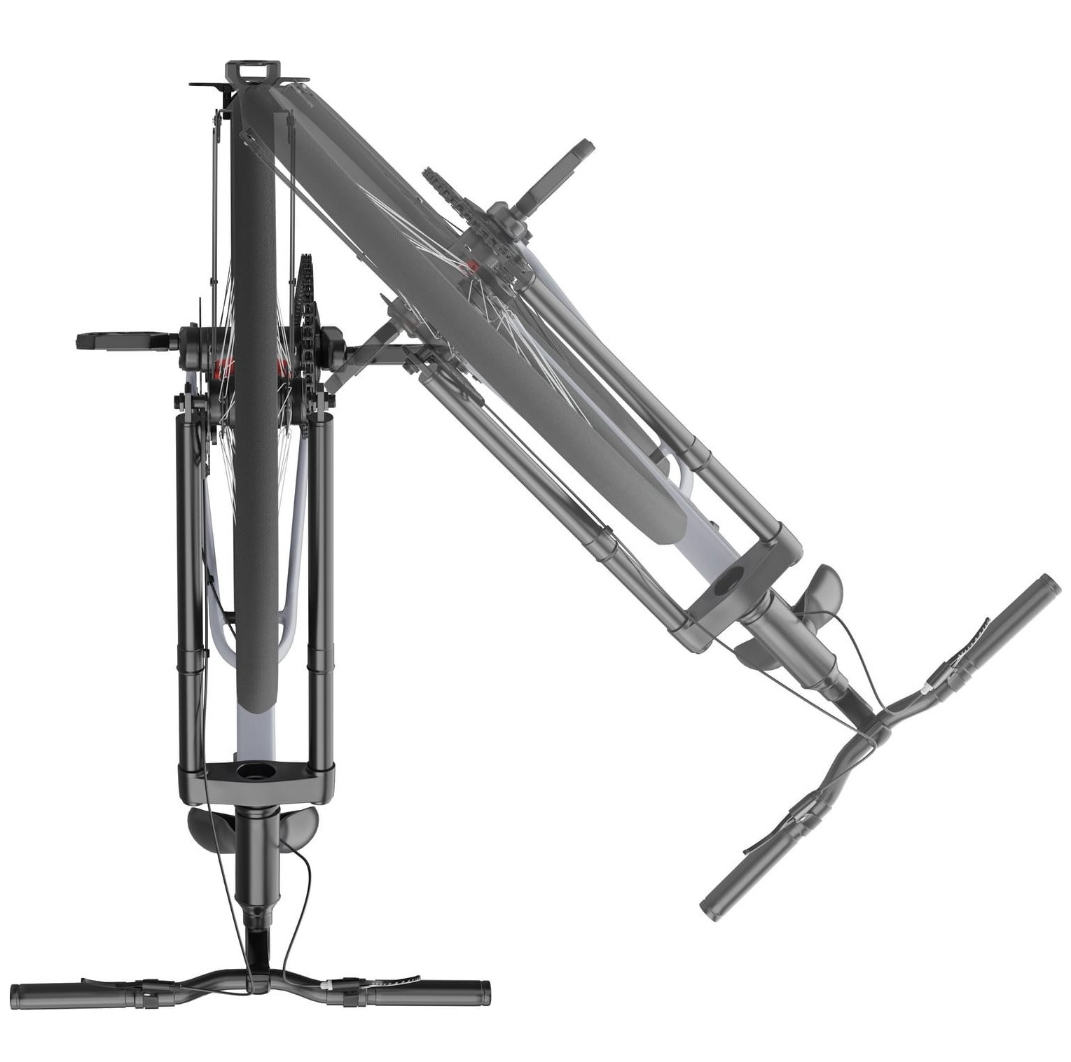 MACLEAN ΕΠΙΤΟΙΧΙΑ ΒΑΣΗ ΠΟΔΗΛΑΤΟΥ ΜΕ ΠΕΡΙΣΤΡΟΦΗ ΜΕΓ. ΦΟΡΤΙΟ 35Kg MC-498 - Image 3