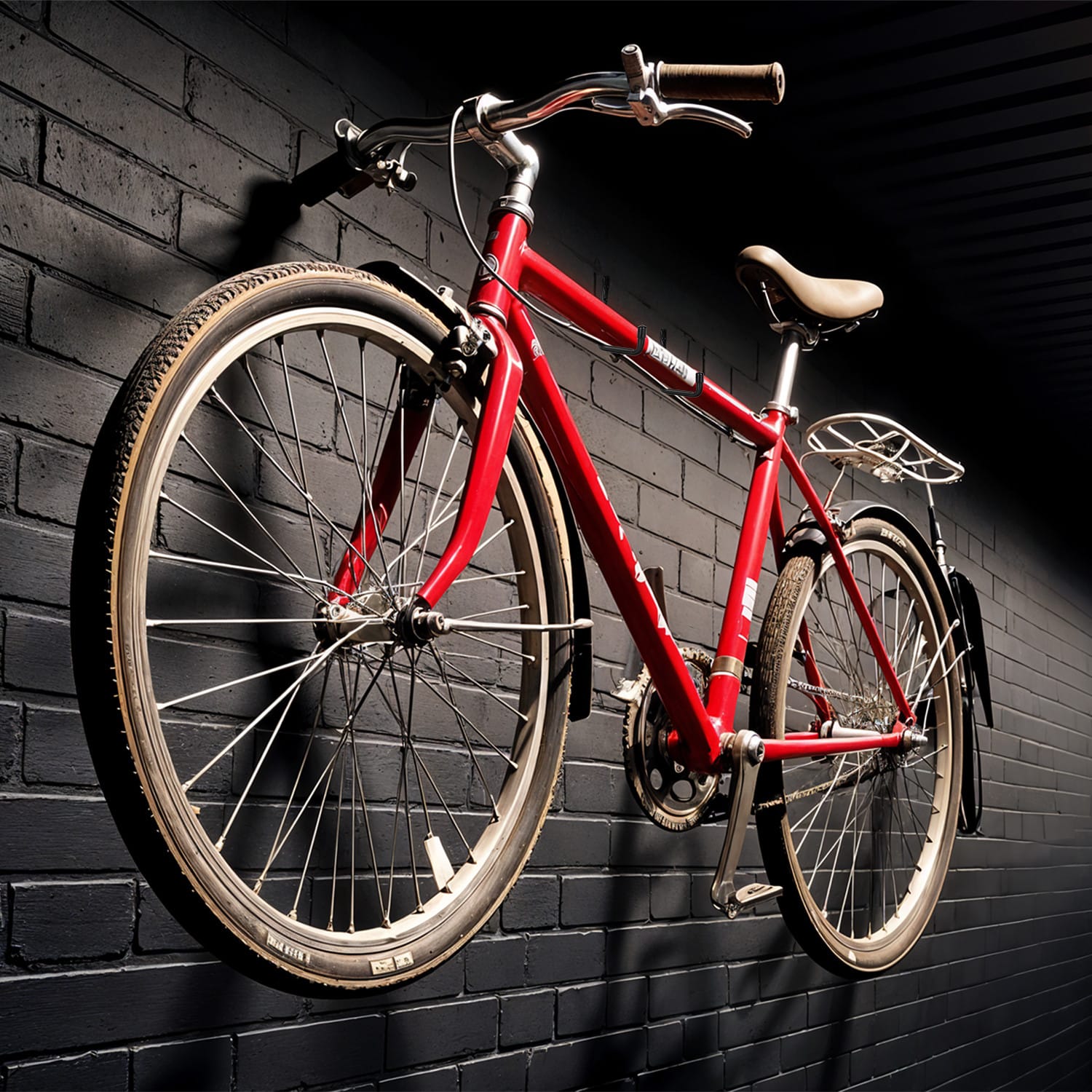 MACLEAN ΣΕΤ 2 ΒΑΣΕΩΝ ΤΟΙΧΟΥ ΣΤΗΡΙΞΗΣ ΓΙΑ ΠΟΔΗΛΑΤΑ/ΕΛΑΣΤΚΑ/ΣΚΑΛΕΣ ΜΕΓ. ΦΟΡΤΙΟ 22Kg MC-487 - Image 5