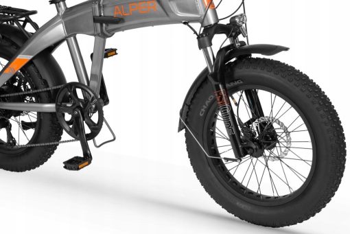 ECOBIKE EZO ALPER CROSS FAT BIKE ΗΛΕΚΤΡΙΚΟ ΠΟΔΗΛΑΤΟ ΣΠΑΣΤΟ 20'' 36V/10,4AH 7sp - Image 4