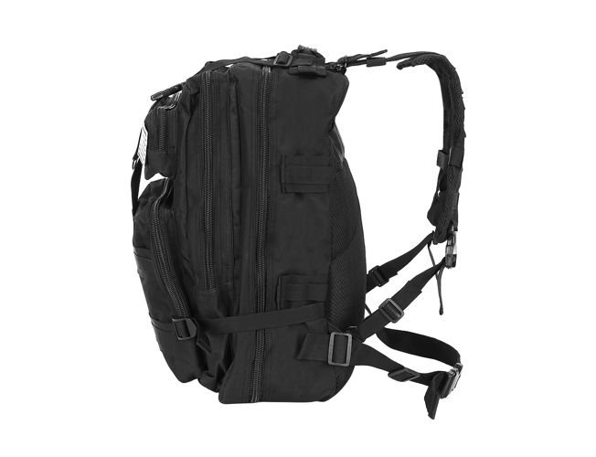 TRIZAND ΣΑΚΙΔΙΟ ΠΛΑΤΗΣ XL MILITARY BACKPACK BLACK 35L 00008919 - Image 2