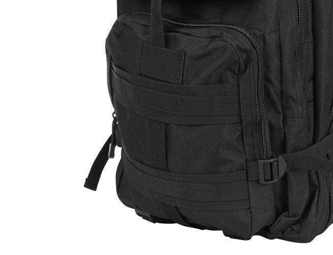 TRIZAND ΣΑΚΙΔΙΟ ΠΛΑΤΗΣ XL MILITARY BACKPACK BLACK 35L 00008919 - Image 4