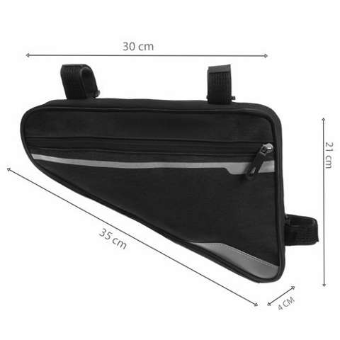 TRIZAND ΤΣΑΝΤΑΚΙ ΣΚΕΛΕΤΟΥ ΠΟΔΗΛΑΤΟΥ 1.2 ΛΙΤΡΑ ΜΑΥΡΟ SR14097 - Image 3