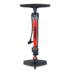 AMIO ΤΡΟΜΠΑ ΑΛΟΥΜΙΝΙΟΥ PU02 ΜΕ ΜΑΝΟΜΕΤΡΟ 160PSI ΚΟΚΚΙΝΗ